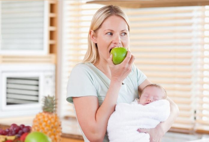 Daily Diet Plan for New Breastfeeding Mom to Lose Weight | Wellnessbin